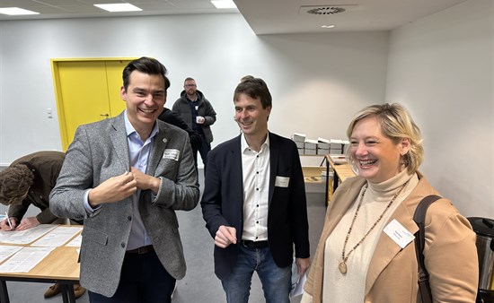 Sulski&Kreutz mit Präsidentin Dr. Nina Paulic